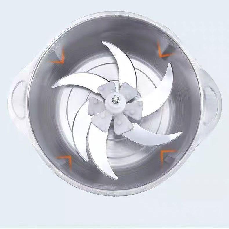 Electric Stainless Steel Meat Grinder & Multi-functional Chopper for Pepper, Garlic, and Vegetables