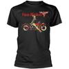 Van Halen - Pin-Up Motorcycle - Black T-shirt