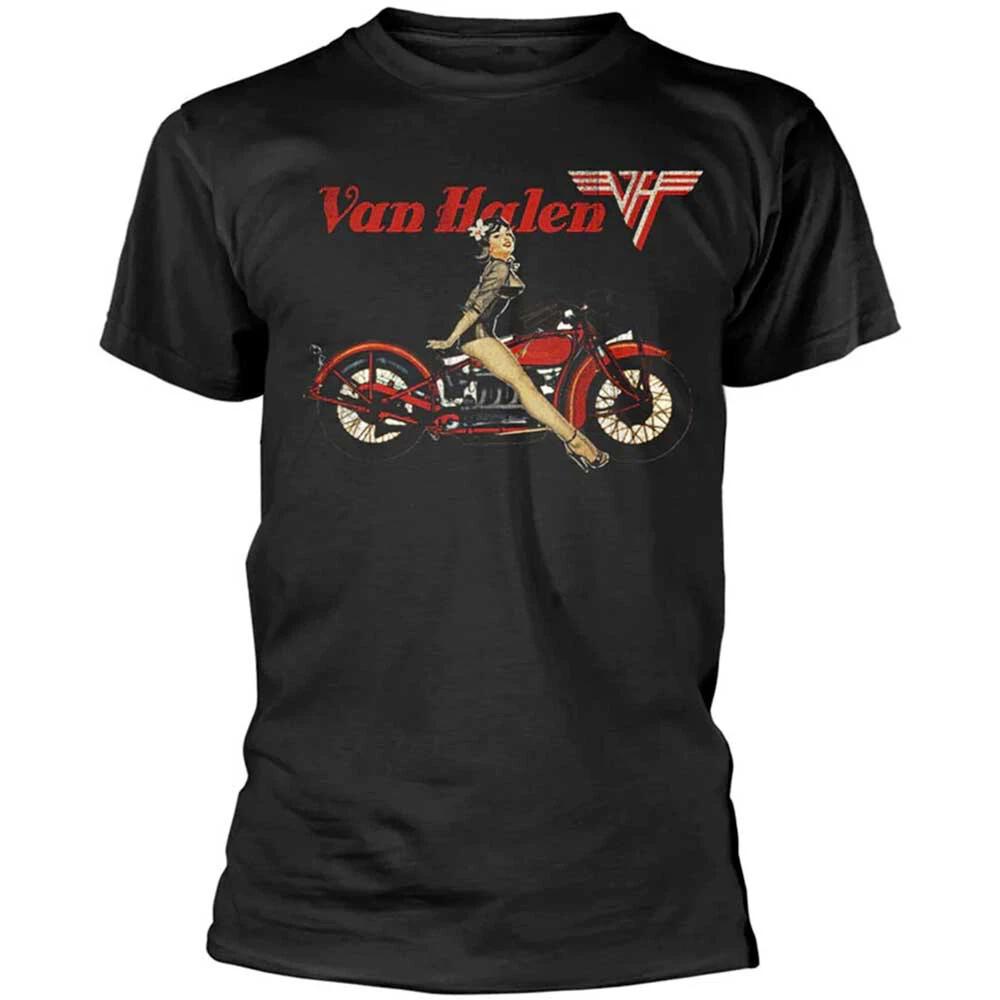 Van Halen - Pin-Up Motorcycle - Black t-shirt L