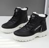 Warm Comfortable Women's Winter Snow Boots with Side Zipper and Fleece Lining Waterproof Shoes