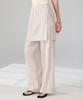 PLEATSMOOD Sini Pleats Layered Wrap Skirt & Pants Set