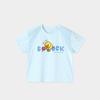 B. Duck yellow duck children's clothing daily sweat absorbing short sleeved comfortable casual top for male and female babies