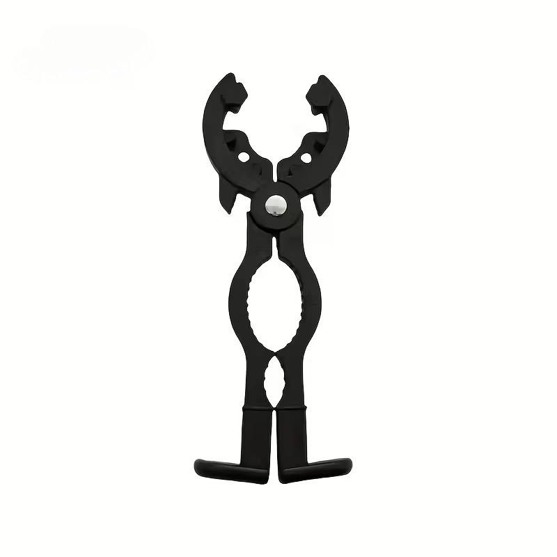 Llave de Carraca Multifuncional 3 en 1 Llave Ajustable para Válvula de Gas Abrebotellas Regulador de Válvula de Tanque de Almacenamiento Antideslizante