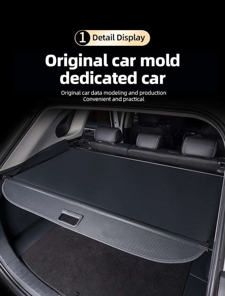 Car Trunk Curtain For Leapmotor B10 2025 2026 Cargo Cover Retractable Anti-peeping Trunk Partition Board Auto Tools Accessories