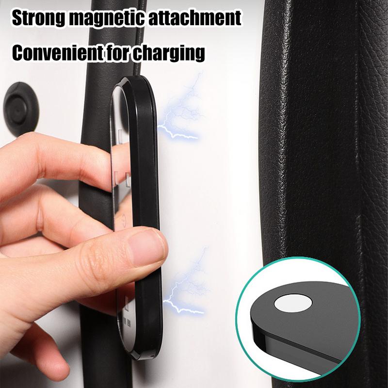 LED Autotür Begrüßungslicht Auto-Sensor Umgebungsbeleuchtung Auto Anti Heckkollisionswarnleuchten Fahrzeugzubehör