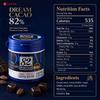 Lotte Dream Chocolate al 82% 86g | Sabor Fuerte y Rico a Cacao, Textura Suave y Fundente, Amargor Suave Distintivo