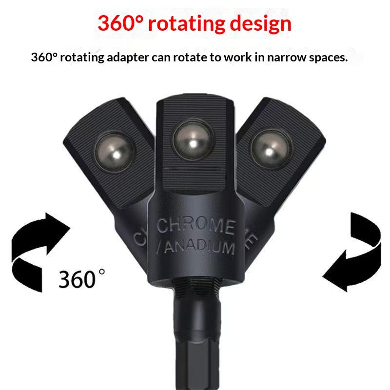 1 Set Flexible Drill Extender Universal Sleeve In Multiple Sizes 105 Degree  Right Angle Drill Extender Flexible Drill Extension Kit