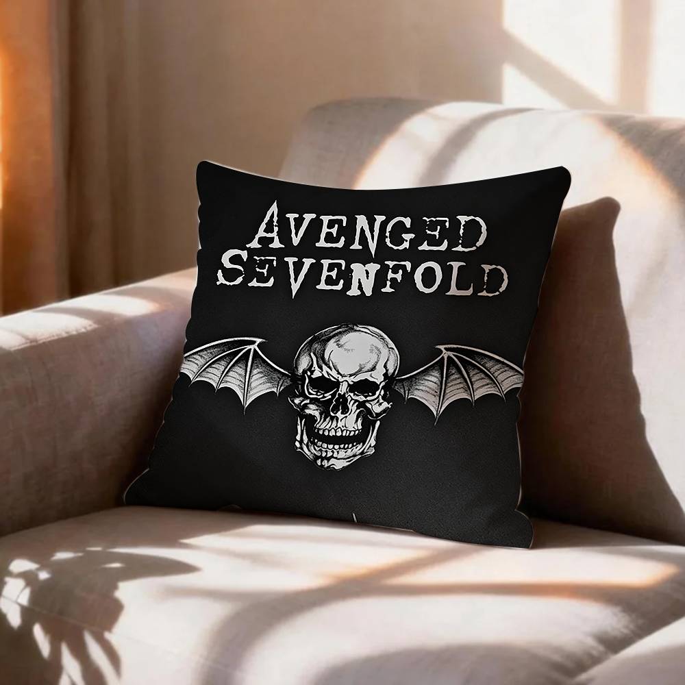 COOL Band AAvenged Sevenfold Pillow Case Pattern Printed Pillowcase For Living Room Sofa Cushion Cover