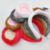 Plush Mouse Ears Headbands Cartoon Animal Ears Hair Hoop Cute Bear Ears Hairband Halloween Party Costume Photo Props