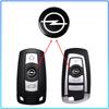 14mm Aluminum Car Remote Key Sticker Emblem Auto Accessories For Opel Astra H G J Insignia Mokka Zafira Corsa Vectra B C D