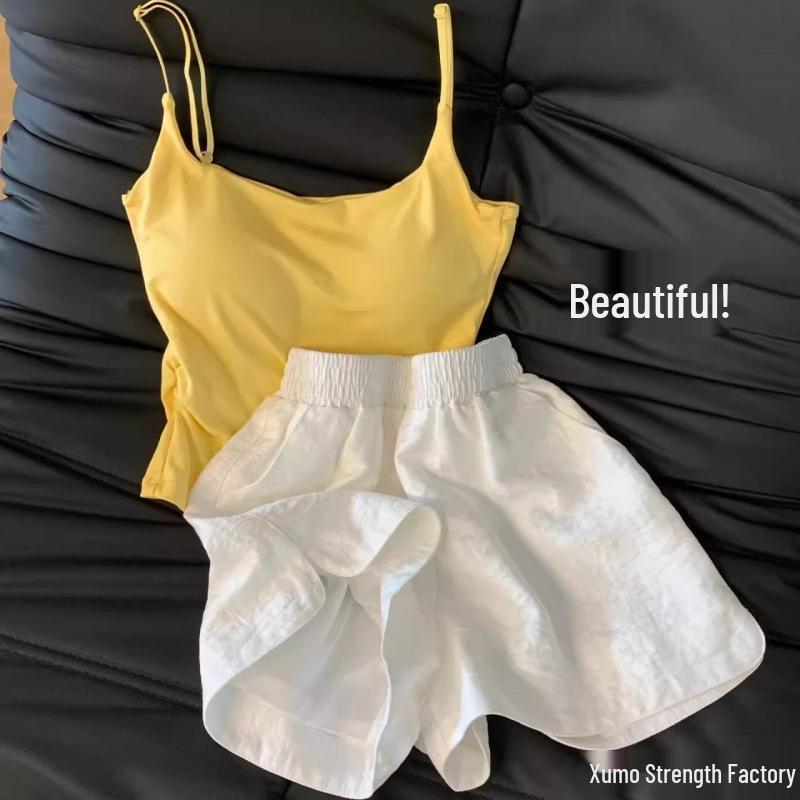 

Женская летняя ночная рубашка из ледяного шелка с кружевом: Ночная сорочка-комбинация с коротким рукавом M (Recommended for 37.5-45kg)