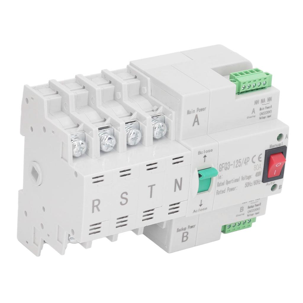 Comutator de transfer automat de putere dublă 4P milisecunde Comutare rapidă Controller de sincronizare Din șină Instal