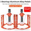 WEST BIKING Ultra-light Road Bike Pedals CNC Aluminum Alloy 3 Bearing Pedals MTB Dirt Bike Anti-slip Multi-Color Bicycle Pedals