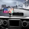 JL Phone Mount Storage Box with Cover, Dash Cell Phone Mount Dashboard Phone Holder with Tray for 2018- Jeep Wrangler JL -2024 Jeep Gladiator JT