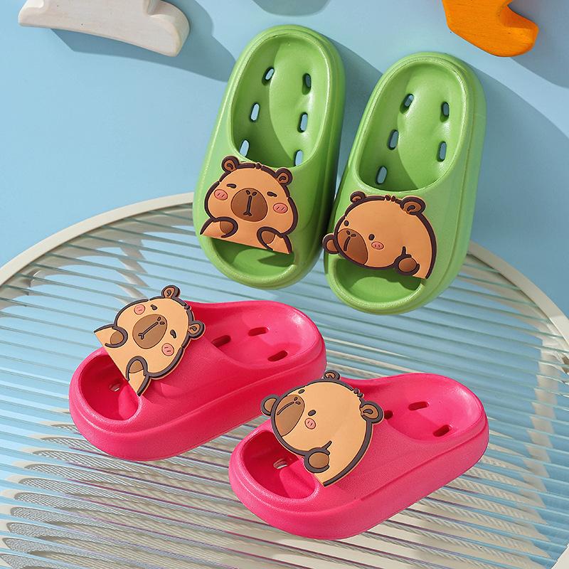 Kapibara Children's Summer Sandals for Boys and Girls, New Leak-Proof, Non-Slip, Breathable Kids' Sandals
