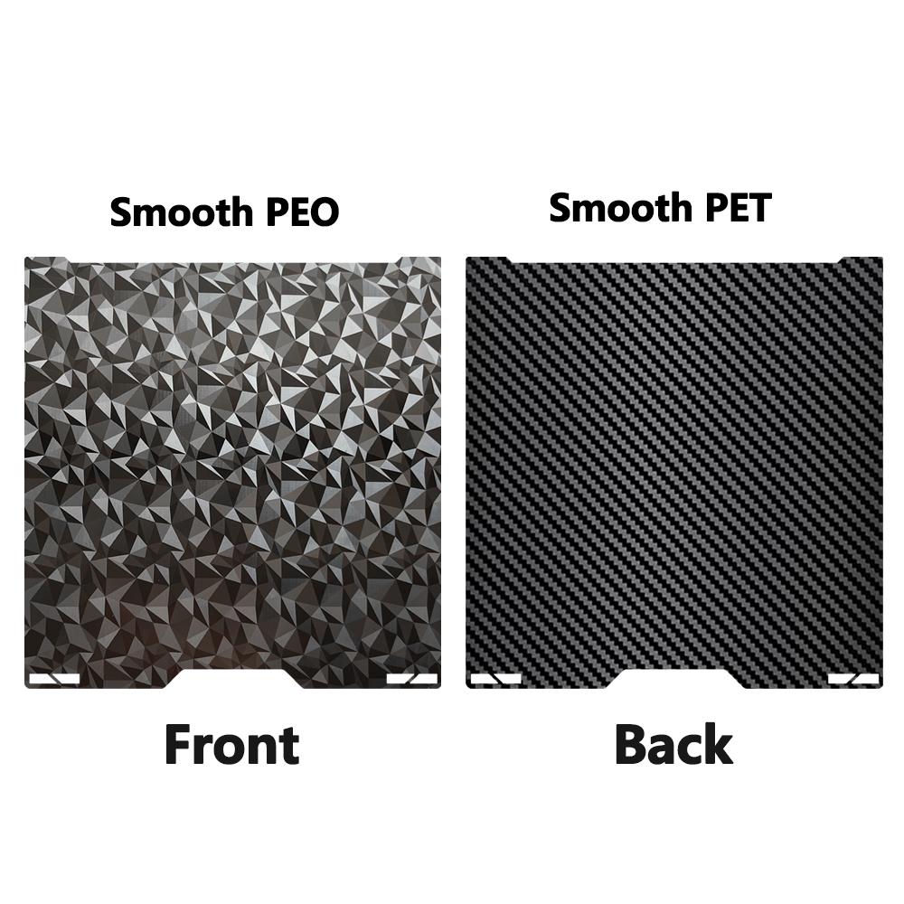 For Bambu Lab H2C Build Plate Upgrade Double Sided PEI Flexible Steel Plate Removable Surface Platform Bambu Lab H2c Print Bed Smooth PEOPET
