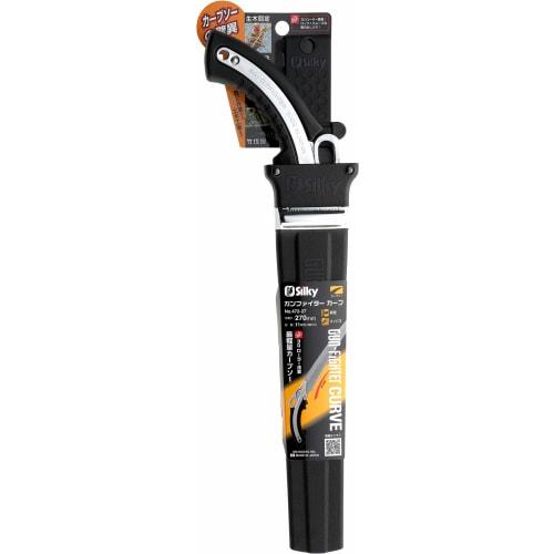 U-M Industries (Silky) Scabbard Saw Gunfighter Curve 270 472-27 Curve that can be used for everything from civil engineering work to bamboo felling