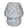Mushroom Shaped Mosaic Glass Lamp for Home/Office/Festival Decoration (Bulb Not Included)
