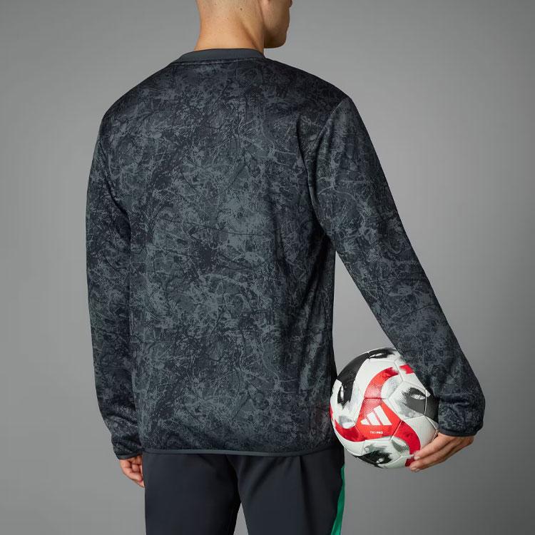 Adidas x Stone Roses Manchester United Warm-Up Sweatshirt Men Tops Black IQ1567