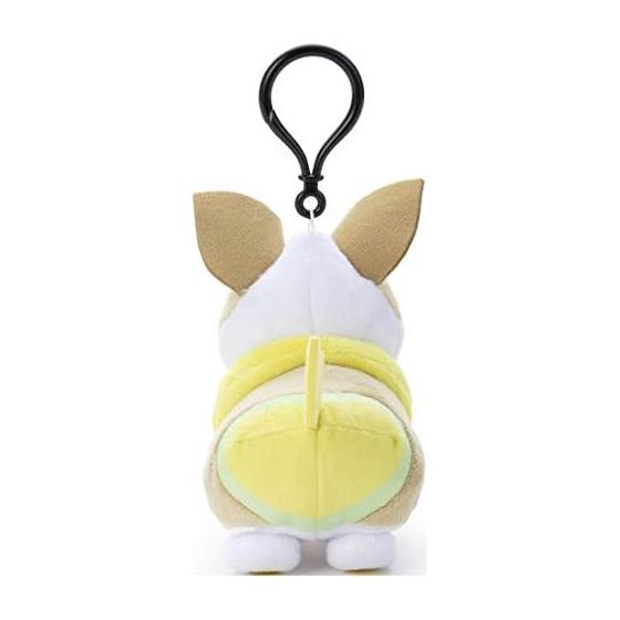 Takara Tomy Arts Pokemon Sound Plushie, Wanpachi, Approx. 18cm Tall, Speaks When Tummy is Pressed, Cute Plush Toy with 3 Different Phrases, Includes