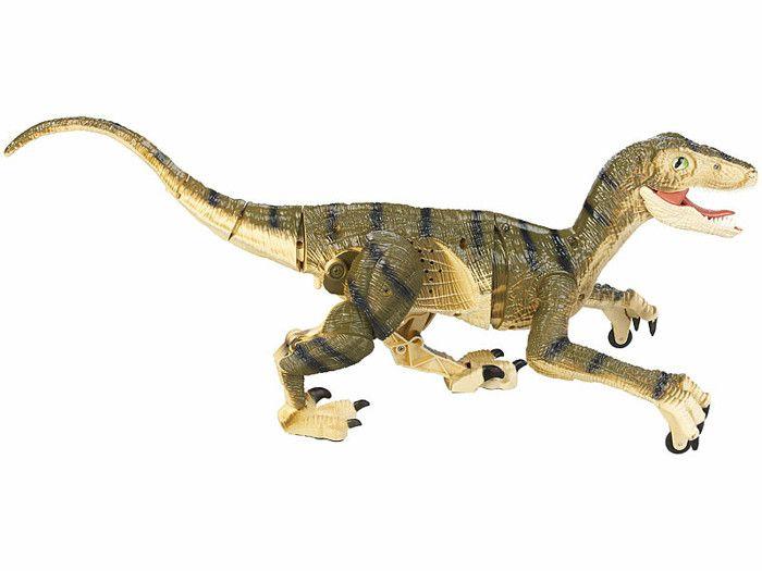 Ferngesteuerter Dinosaurier - Playtastic - Velociraptor - 2,4 GHz - Soundeffekte - USB wiederaufladbar