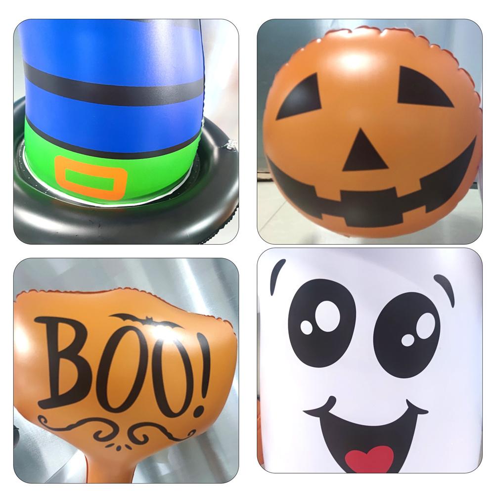 Halloween Inflatable Ghost With Remote Control RGB LED Lights Outdoor Kids Toys Halloween Decoration