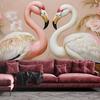 Wallpaper Flamingos Animals Love