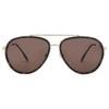 Oliver Dark Brown Pilot Men S SunglaSSeS Be3125 101773 59