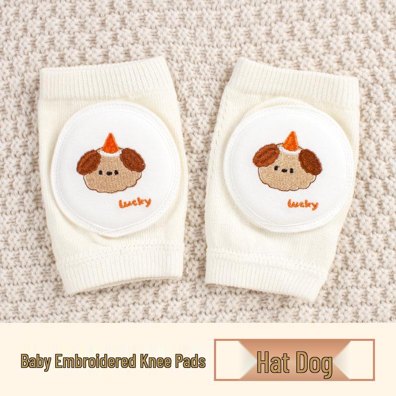 Oddychające nakolanniki i nałokietniki dla niemowląt do raczkowania - Letnia siateczka, ochraniacze chroniące przed upadkami