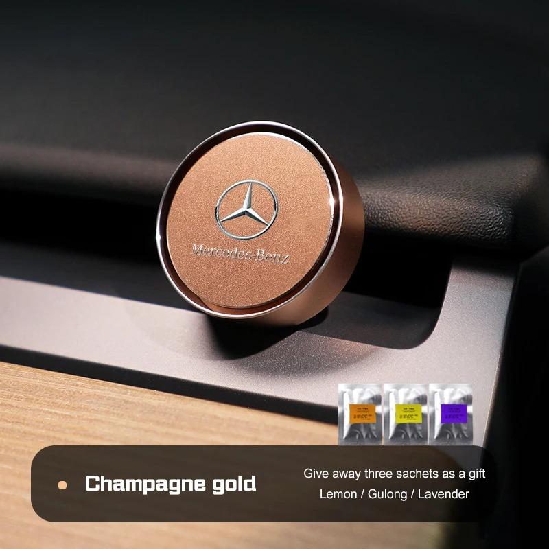 HGQ5 For Mercedes-Benz AMG A B C E S V A45 C43 CLA R-Class GLA GLB Car air outlet aromatherapy Air Freshener Solid Fragrance Diffuser