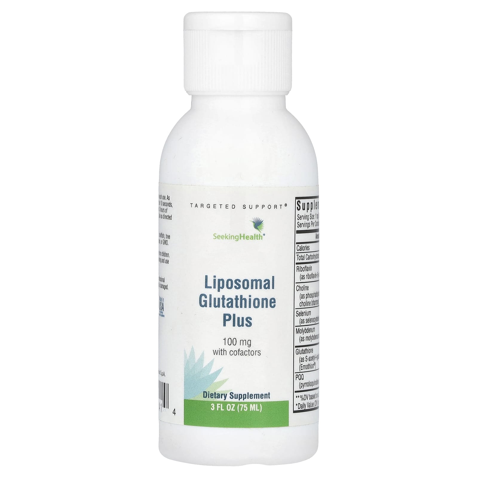 

Seeking Health, Liposomal Glutathione Plus, 3 fl oz (75 ml)