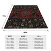 Ancient Egyptian Cats And Eye Of Horus Blankets Breathable Fleece Sofa Throw Blanket for Home Bedroom Throws Bedspread Quilt