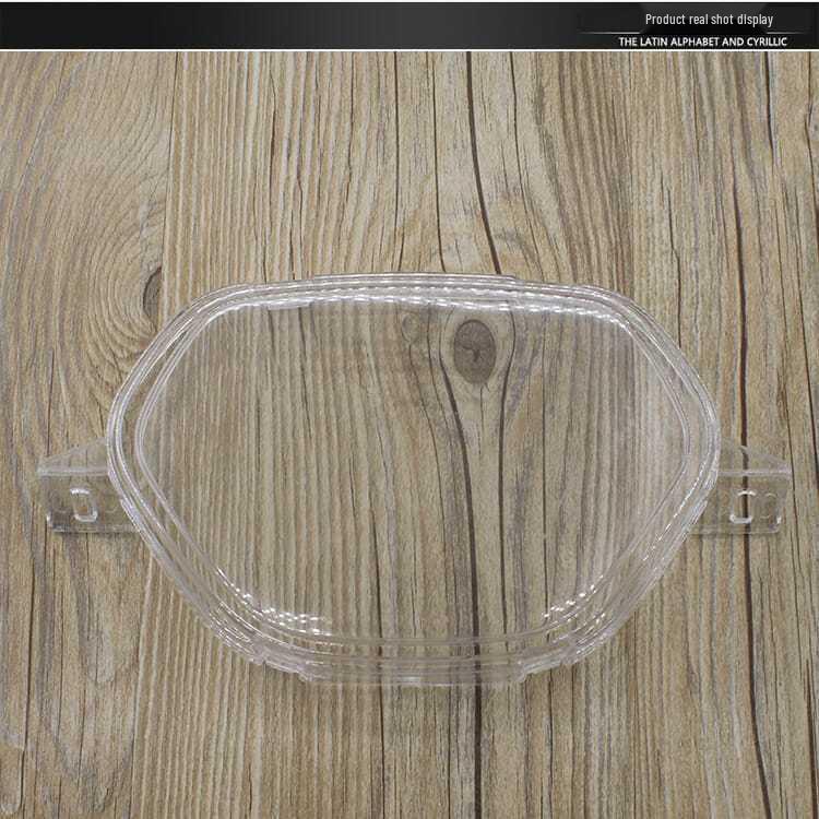 Yibaike TBT110 Motorrad-Kilometerzähler Abdeckung aus gebogenem Glas & Kunststoffgehäuse
