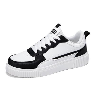 Damen Wanderschuhe Plateausohlen Skateboard-Schuh Bequem Mode Damen Tennis-Sneaker Colorblock