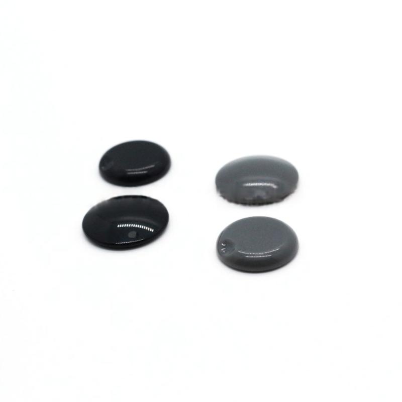 8/10 Pezzi Clip per Pettorale da Gara per Corridori Maratone Fissaggio Pettorale Magneti Facili da Usare Fibbie per Numero di Gara in Bianco Nero