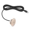 Nabíjecí zásuvka USB pro pohovku, zapuštěná montáž, dvojitá nabíjecí zásuvka USB pro domácí použití, zlatá