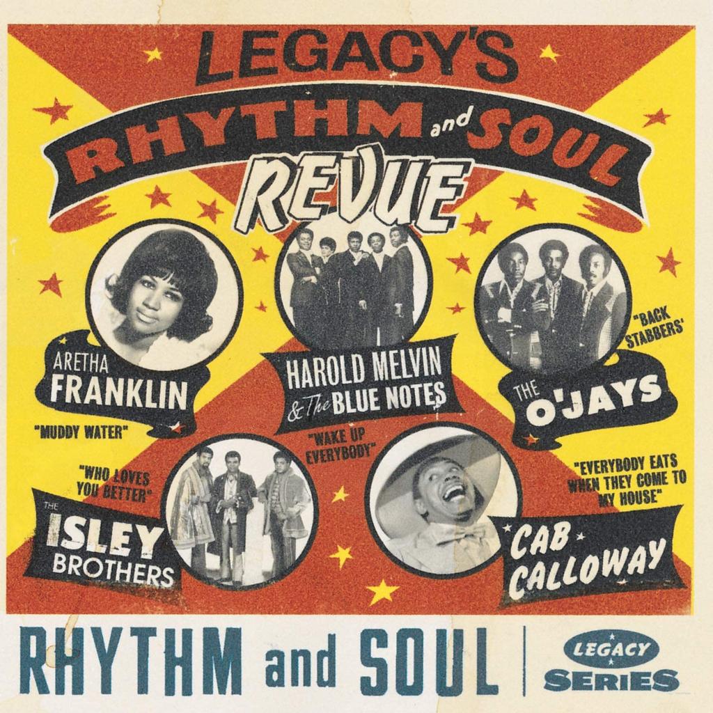 CD VARIOUS - Legacy's Rhythm & Soul Revue EK66912 Legacy 1995 US Soul/Funk Used