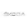 Skoda Rear Trunk English Letter Emblem for Octavia/Superb