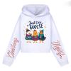 Kids Casual Fashion American Flag Printed Long Sleeve Hooded Sweatshirt