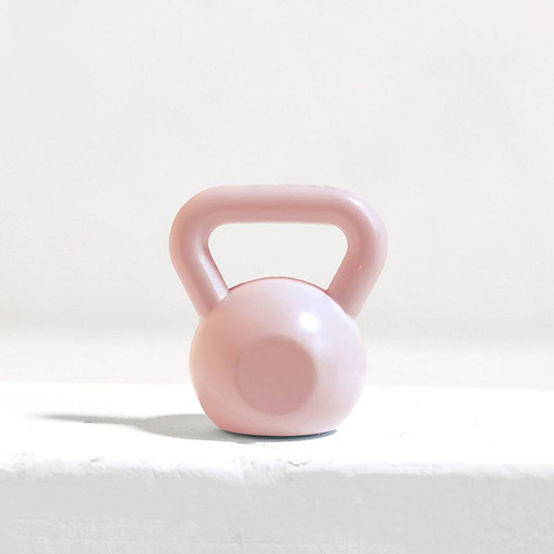 1Pcs Dollhouse Miniature Barbell Dumbbells Miniature Toy Model Fitness Mini Dumbbells Weights Lifting Equipment Accessories