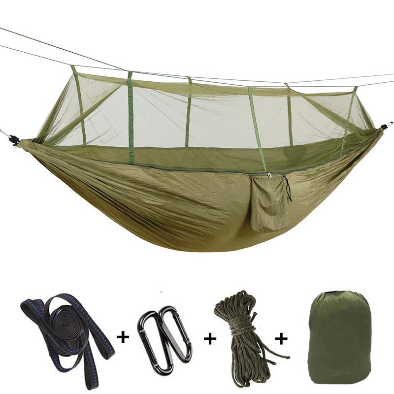 Outdoor Mosquito Net Hammock with Canopy