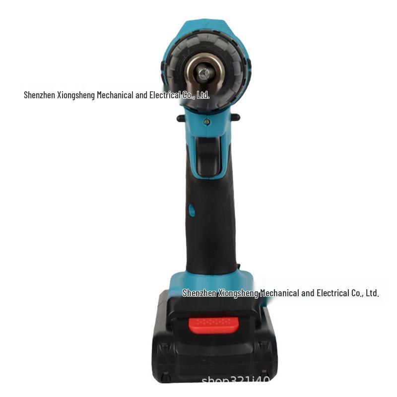 Rechargeable Multifunctional Electric Handheld Impact Drill & Screwdriver with Toolbox