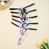 Women's Seamless Thong Printed Thin Strap Sexy European and American Style Thong Bikini Camouflage Women's Sexy Underwear