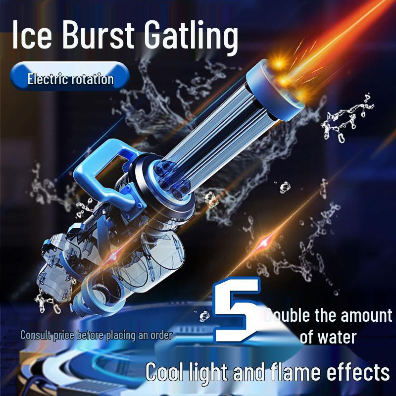 

Автоматический рюкзак-водяной пистолет Ice Burst - Большая емкость, Непрерывный огонь для взрослых
