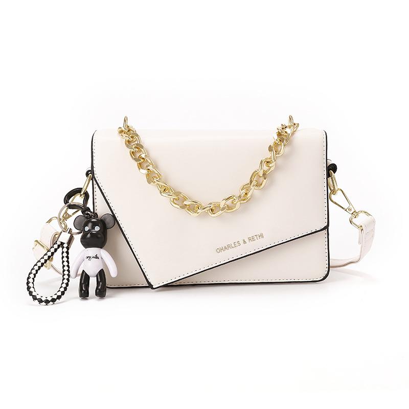 Holiday gift 2025 new messenger bag girls small square bag shoulder bag women's portable fashion underarm bag women's bag