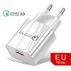 EU Standard QC3.0 Fast Charging 18W Power Adapter 5V3A