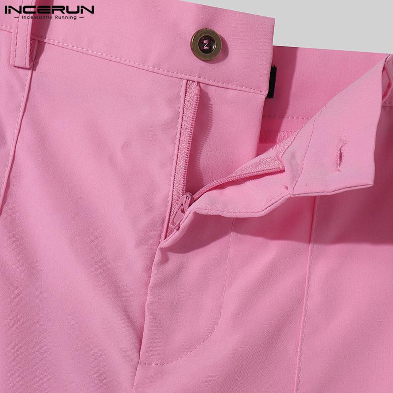 INCERUN Pánské letní síťované kalhoty s přechodem na kravatu s vysokým pasem Dye Patchwork