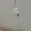 1Pcs Ocean Theme Y2K Beaded Phone Lanyard Star Sea Shell Jellyfish Key Chain Colorful Handmade Jellyfish Phone Charm Pendant