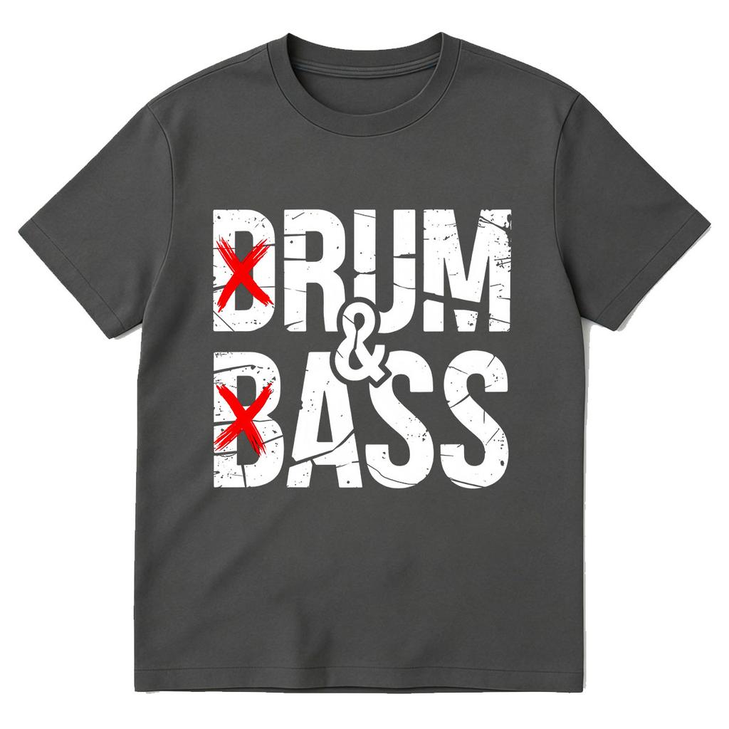 Funny Drum and Bass T Shirt Rum and Ass Lovers Jokes Tshirt Unisex Women Clothing Summer Cotton Short Sleeve Tshirts Streetwears