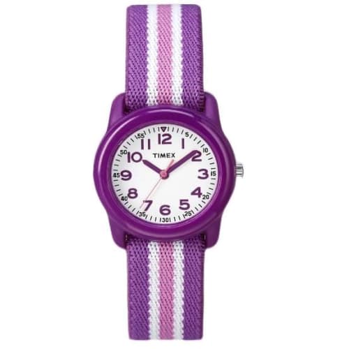 

Детские часы TIMEX, АНАЛОГОВЫЕ TW7C06100, Кварцевый механизм, Водонепроницаемость 3 АТМ, Минеральное стекло, Белый циферблат, Резина